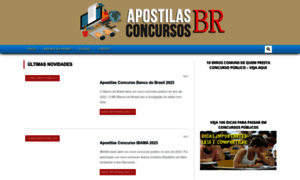 Apostilasconcursosbr.com thumbnail