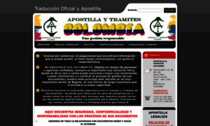 Apostillaytramitescolombia.com thumbnail