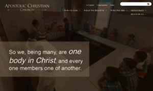 Apostolicchristian.org thumbnail