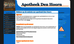 Apotheekdenhoorn.nl thumbnail