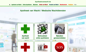 Apotheekvanwacht.be thumbnail