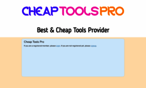 App.cheaptoolspro.com thumbnail