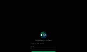 App.closedcaptioncreator.com thumbnail