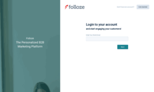 App.folloze.com thumbnail