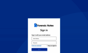 App.forensicnotes.com thumbnail