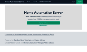 App.homeautomationserver.com thumbnail