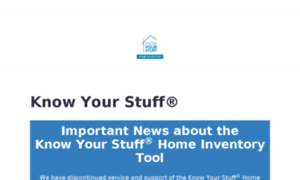 App.knowyourstuff.org thumbnail