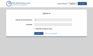 App.mis15minutos.com thumbnail