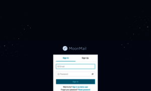 App.moonmail.io thumbnail