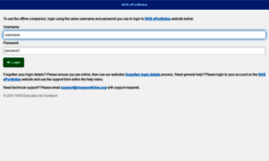App.nhseportfolios.org thumbnail