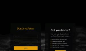 App.observepoint.com thumbnail