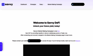 App.savvydefi.io thumbnail