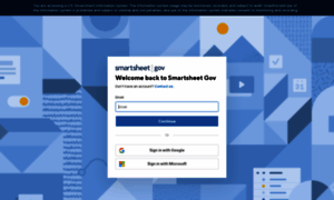 App.smartsheetgov.com thumbnail