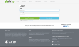 App.startupfinancialmodel.com thumbnail