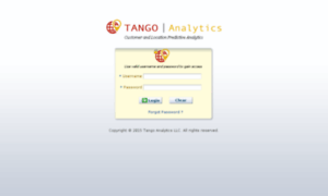 App.tangoanalytics.com thumbnail