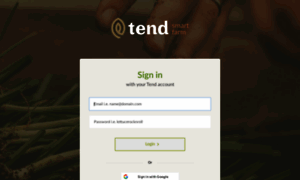 App.tend.com thumbnail