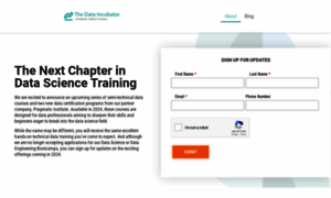 App.thedataincubator.com thumbnail
