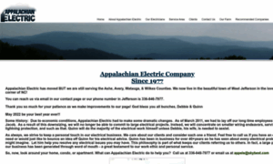 Appalachianelectricnc.com thumbnail