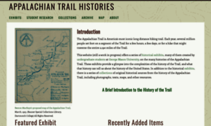 Appalachiantrailhistory.org thumbnail