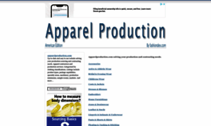 Apparelproduction.com thumbnail