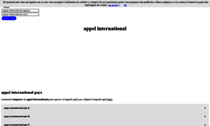 Appel-international.net thumbnail