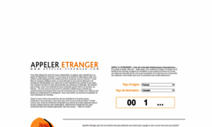 Appeler-etranger.com thumbnail