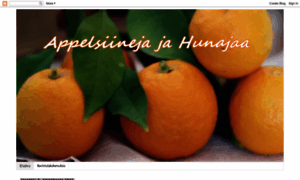 Appelsiinejahunajaa.blogspot.com thumbnail