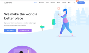 Appflow-template.webflow.io thumbnail