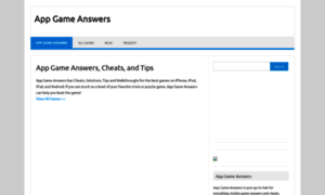Appgameanswers.com thumbnail