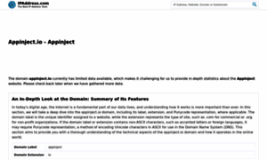Appinject.io.ipaddress.com thumbnail