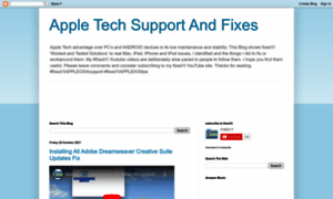 Apple-mac-support-fixes.blogspot.com thumbnail