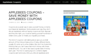 Applebees-coupons.com thumbnail