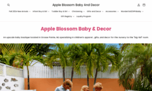 Appleblossombabyanddecor.com thumbnail