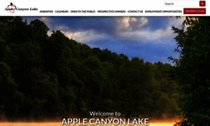 Applecanyonlake.org thumbnail