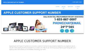 Applecustomersupportnumber.org thumbnail