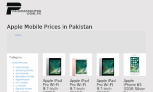 Applemobile.priceinpakistan.com.pk thumbnail