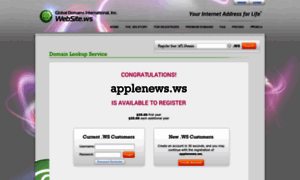 Applenews.ws thumbnail