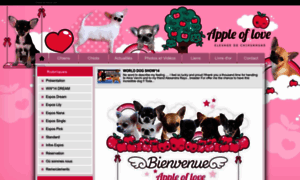 Appleoflove.chiens-de-france.com thumbnail