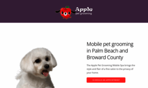 Applepetgrooming.com thumbnail