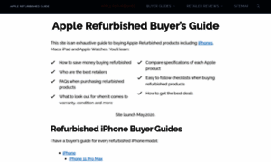 Applerefurbishedguide.co.uk thumbnail