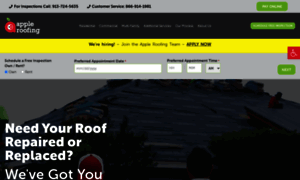 Appleroofingllc.com thumbnail