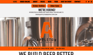 Appletonbeerfactory.com thumbnail