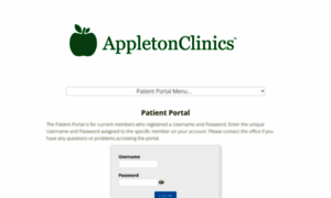 Appletonclinicspatients.md-hq.com thumbnail