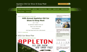 Appletonoldcarshow.com thumbnail