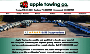 Appletowing.com thumbnail