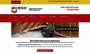 Applevalleyinsulation.com thumbnail