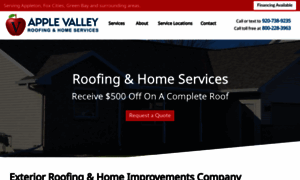 Applevalleyroofing.com thumbnail