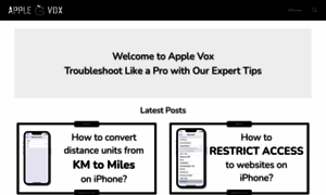 Applevox.com thumbnail