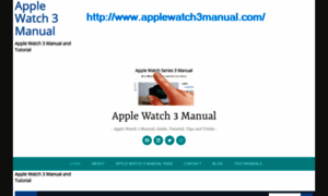 Applewatch3manual.wordpress.com thumbnail