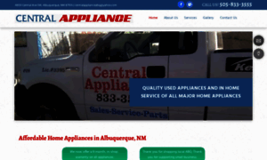 Appliancecentralabq.com thumbnail